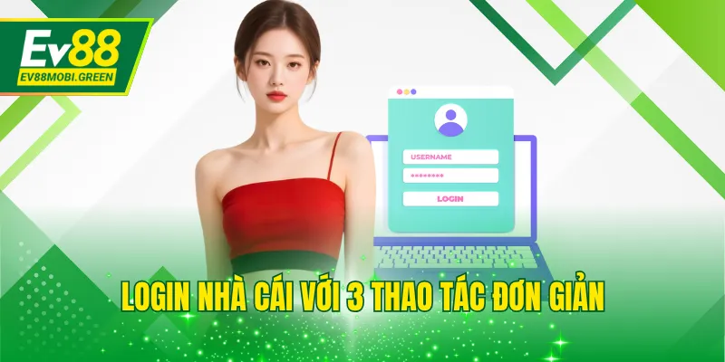 Login nhà cái với 3 thao tác đơn giản